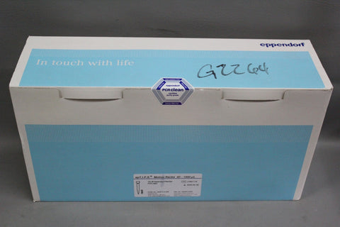 NEW PACK OF 10x 96 EPPENDORF MOTION RACKS 40-1000uL FILTER TIPS 0030014499