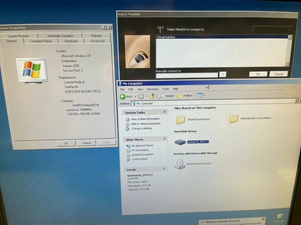 Onyx Medical All-In-One PC Wireless/XP Embedded Patient monitoring 173HTT