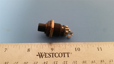 UNUSED VINTAGE CSD AVIATION INDUSTRIAL PUSH BUTTON SWITCH A20078BB
