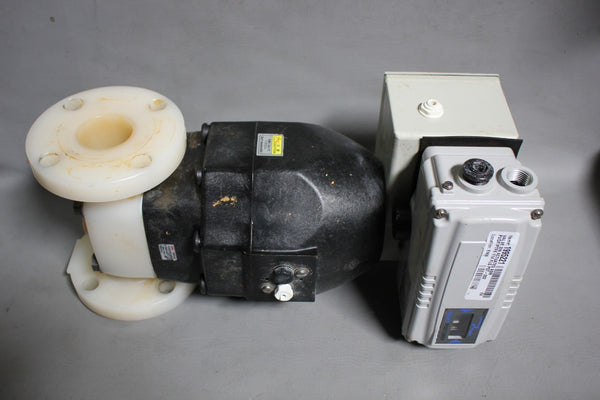 ASAHI 2" ACTUATED TEFLON VALVE W/ SMART POSITIONER  PST-A202D.N & 2484286-010
