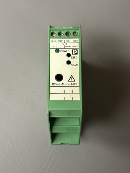 Phoenix Contact MCR-S-10-50-UI-DCI Current Transducer
