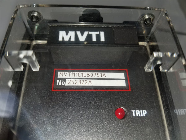 MVTI INSTANTANEOUS UNDERVOLTAGE RELAY MVTI11C1CB0751A