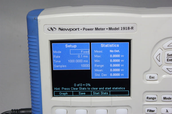 NEWPORT OPTICAL POWER METER 1918-R #3