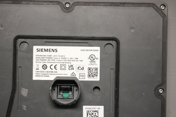 SIEMENS POWER QUALITY METER DISPLAY 9810R7DISP #4