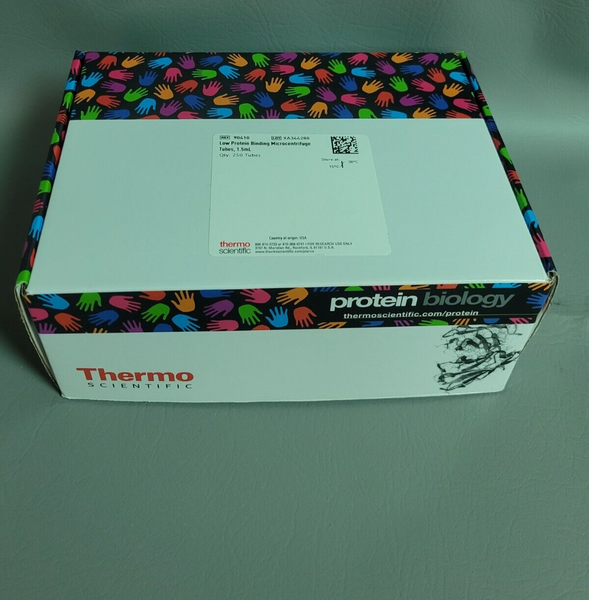 THERMO SCIENTIFIC LOW PROTEIN BINDING MICROCENTRIFUGE TUBES 1.5ML 90410 200 QTY
