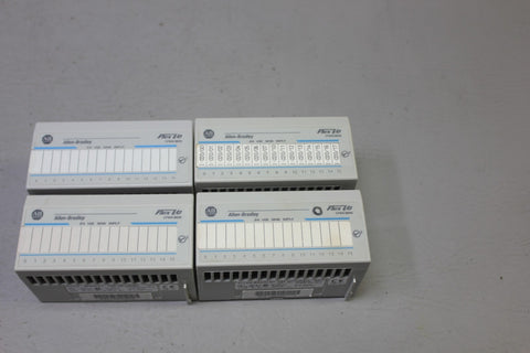 LOT OF 4 ALLEN BRADLEY FLEX I/O MODULES 1794-IB16/A