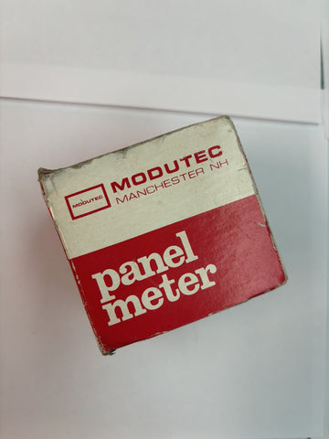 MODUTEC DC MILLIAMPERES PANEL METER 00-81055A, HT1S-DMA-001-NS-U