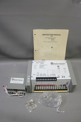 NEW BASLER ELECTRIC STATIC VOLTAGE REGULATOR SSR 63-12, 9261500100
