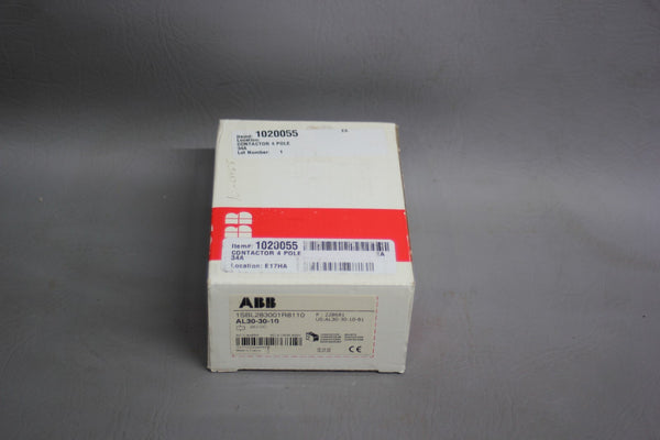 NEW ABB CONTACTOR AL30-30-10