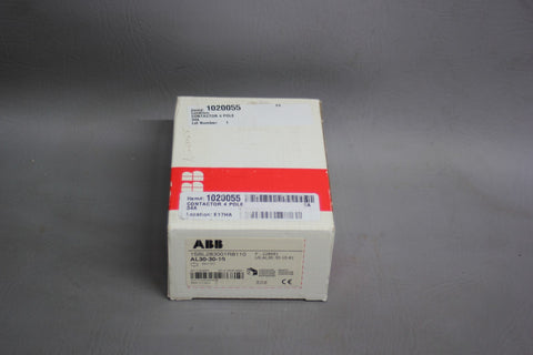 NEW ABB CONTACTOR AL30-30-10