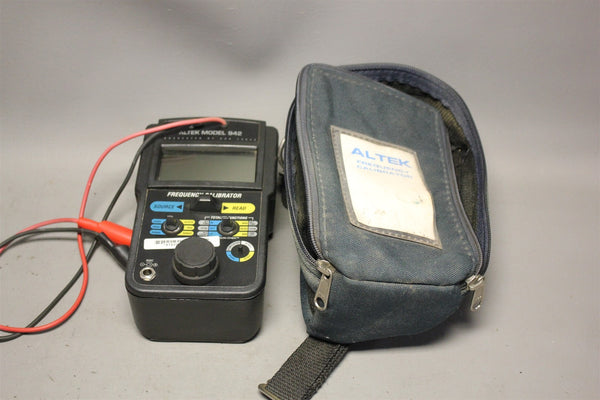 ALTEK FREQUENCY CALIBRATOR MODEL 942