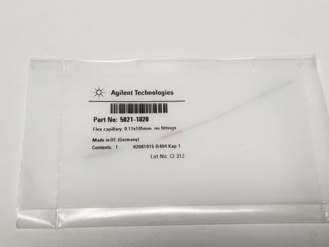 New Agilent Flex Capillary 0.12x105mm 5021-1820
