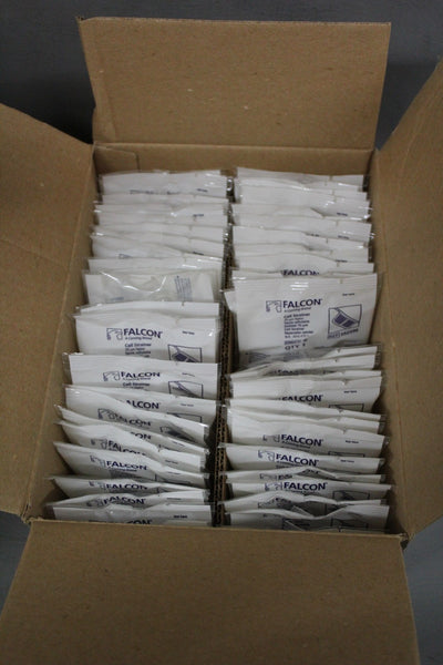 NEW BOX OF 50 FALCON/CORNING 70um NYLON CELL STRAINER 352350