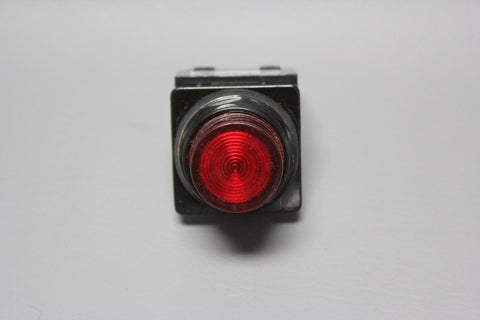 SIEMENS BLACK MAX RED PILOT LIGHT 52BL4L2 W/ 52AAIL2