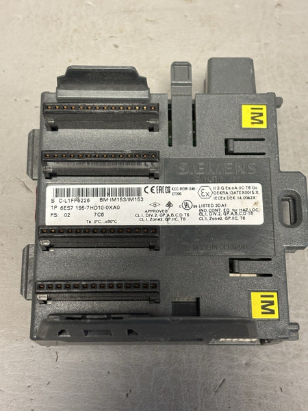 Siemens 6ES7 195-7HD10-0XA0 Bus Module