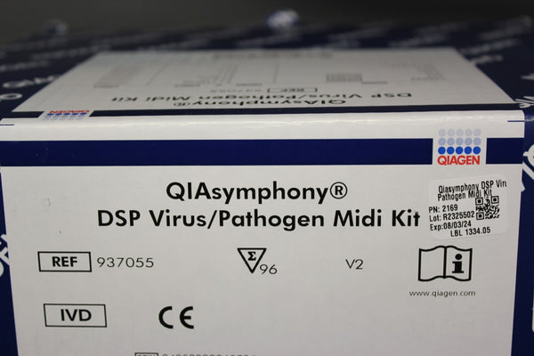 NEW QIAGEN QIAsymphony DSP VIRUS/PATHOGEN MIDI KIT 937055 EXP 2024-08-03