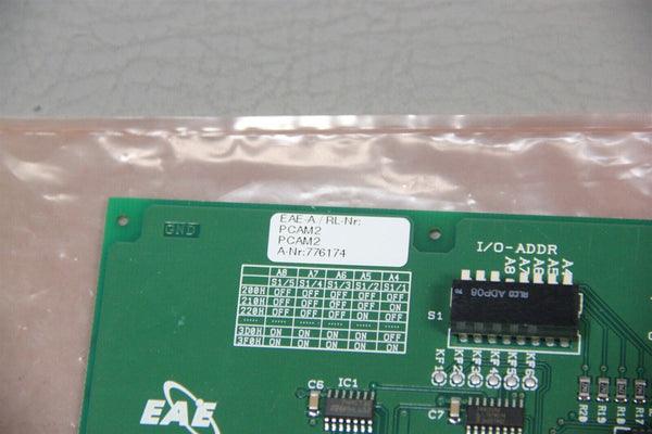 NEW EAE PCAM2 ARCNET MONITOR ISA CARD 1724247