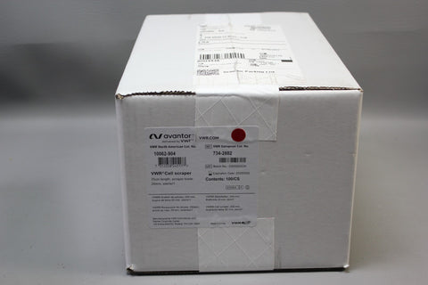 NEW BOX OF 100 AVANTOR/VWR CELL SCRAPER 10062-904