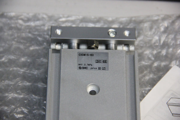 NEW SMC CXSM15-60 Dual Rod Guided Cylinder
