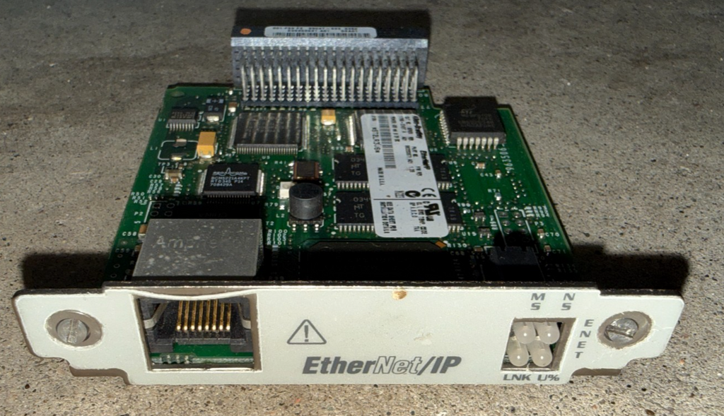 ALLEN BRADLEY FLEX I/O ETHERNET CONTROL MODULE 1788-ENBT Series A FW 2.1