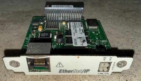 ALLEN BRADLEY FLEX I/O ETHERNET CONTROL MODULE 1788-ENBT Series A FW 2.1