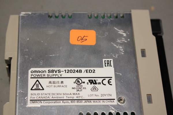 OMRON POWER SUPPLY S8VS-12024B