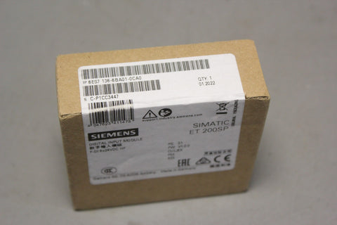 NEW SIEMENS DIGITAL INPUT MODULE 6ES7 136-6BA01-0CA0
