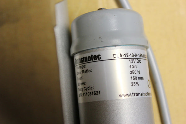 NEW TRANSMOTEC ELECTRIC LINEAR ACTUATOR  DLA-12-10-A-150-HS2-IP65