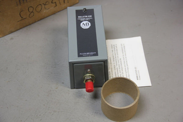 NEW ALLEN BRADLEY PRESSURE CONTROL UNIT 836-H11-XHC SER. A