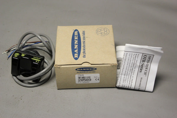 NEW BANNER OPTICAL TOUCH BUTTON  OTBVP6