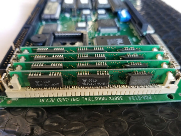 Advantech PCA-6134 386SX INDUSTRIAL CPU CARD REV.B1 SBC 