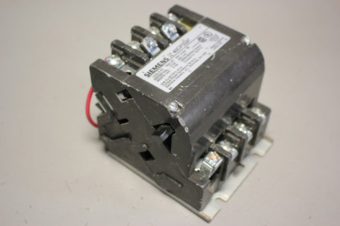 SIEMENS NON REVERSING CONTACTOR  40CP32AF