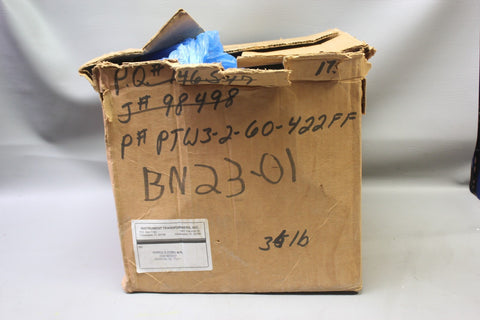 NEW INSTRUMENT TRANSFORMERS VOLTAGE TRANSFORMER PTW3-2-60-422FF