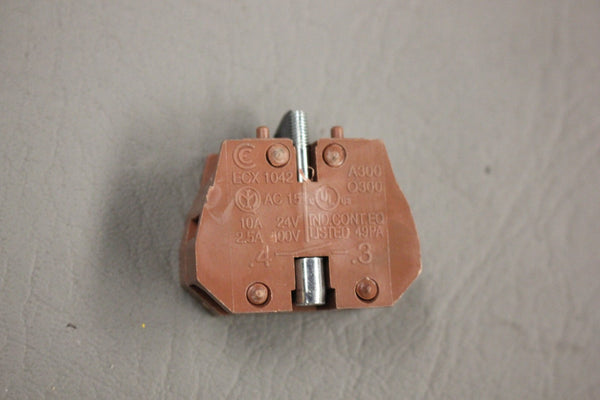 AUTOMATION DIRECT PUSHBUTTON CONTACT BLOCK A300 Q300