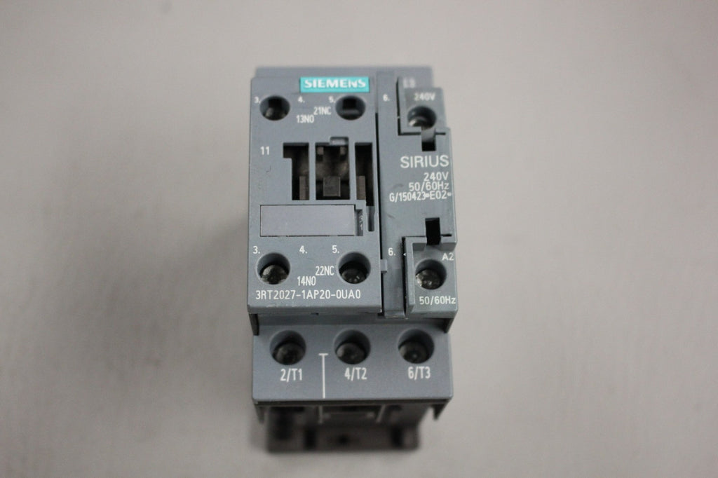 SIEMENS SIRIUS CONTACTOR 3RT2027-1AP20-OUAO