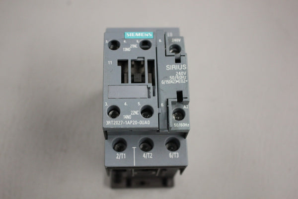 SIEMENS SIRIUS CONTACTOR 3RT2027-1AP20-OUAO
