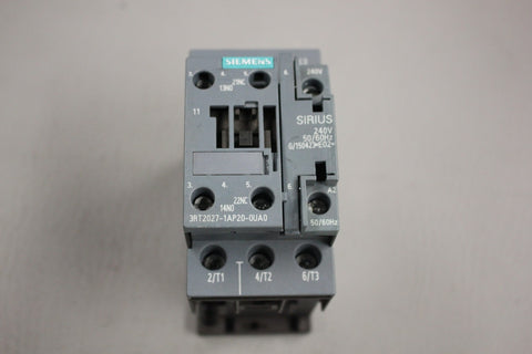 SIEMENS SIRIUS CONTACTOR 3RT2027-1AP20-OUAO