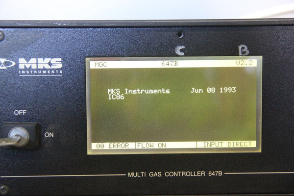 MKS 647B MULTIGAS CONTROLLER 647B8R0NE