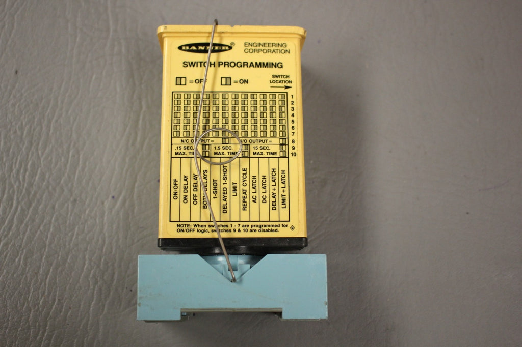 BANNER SWITCH PROGRAMMING CL5B