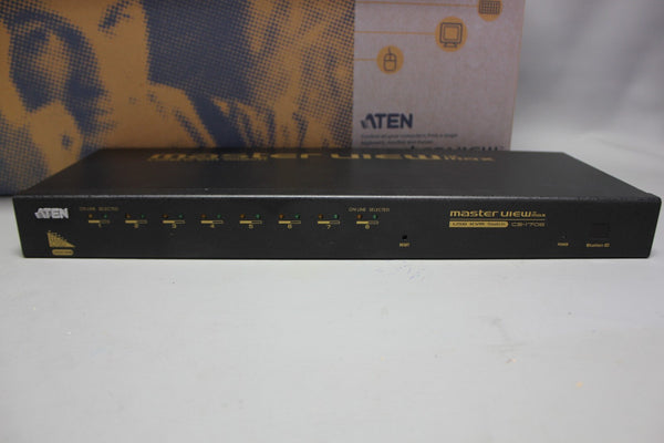 NEW ATEN CS-1708 MASTER VIEW 8 PORT USB KVM SWITCH
