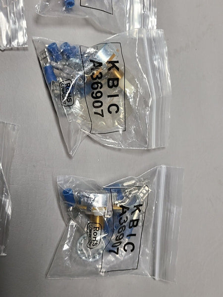 LOT OF NEW KB POTENTIOMETER KITS A36907 9111 A36909 S9111
