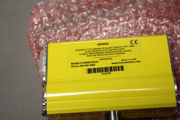 NEW INSTRUTECH SUPER BEE CONVECTION PIRANI VACUUM GAUGE CVM201GCA