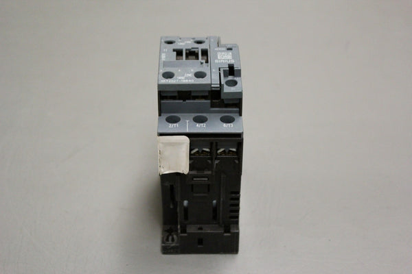 SIEMENS SIRIUS CONTACTOR 3RT2027-1BB40