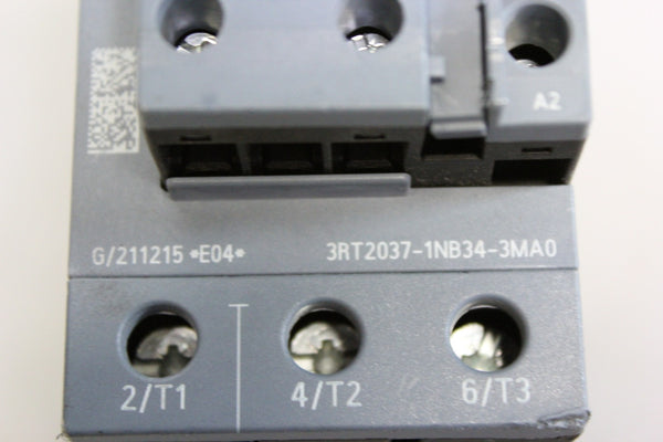 SIEMENS POWER CONTACTOR  3RT2037-1NB34-3MA0