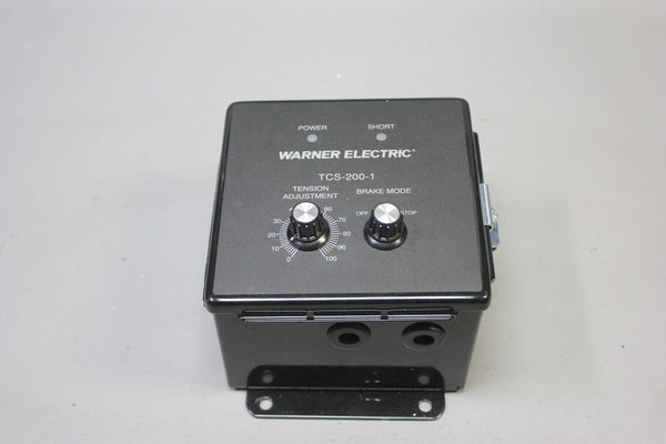 UNUSED WARNER ELECTRIC TENSION CONTROLLER TCS-200-1
