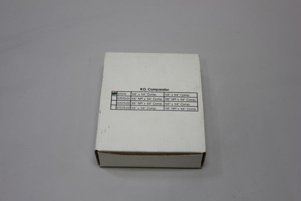 Microline Reverse Osmosis R.O. Comparator R7075