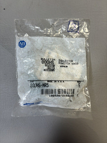 NEW ALLEN BRADLEY 800HS-NR5  Cover AB Selector Switch Knob