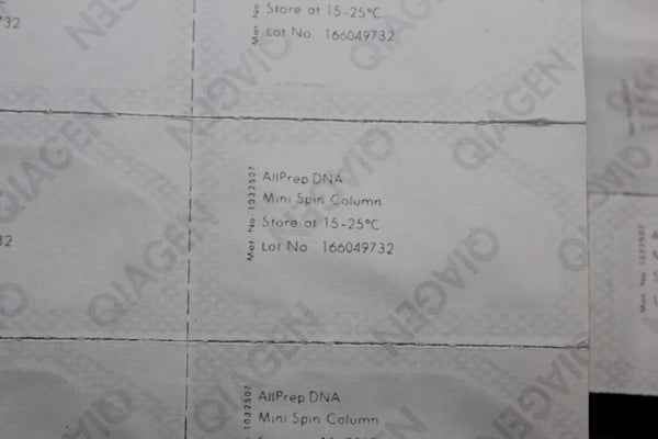 50- QIAGEN ALLPREP DNA MINI SPIN COLUMN 166049732