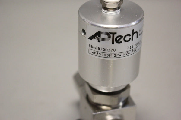 Ap Tech Lab6 UNUSED APTECH STAINLESS DIAPHRAGM VALVE AP3540SM 2PW FV4 FV4 145 PSIG ...