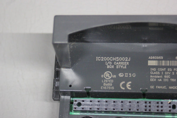 GE FANUC VERSAMAX PLC MODULE WITH CARRIER IC200MDL940K IC200CHS002J